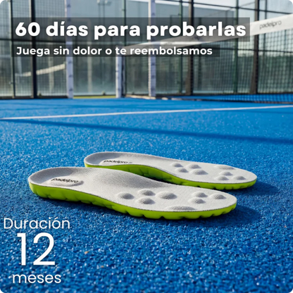 Plantillas Padel-Pro®: Rendimiento y Comodidad